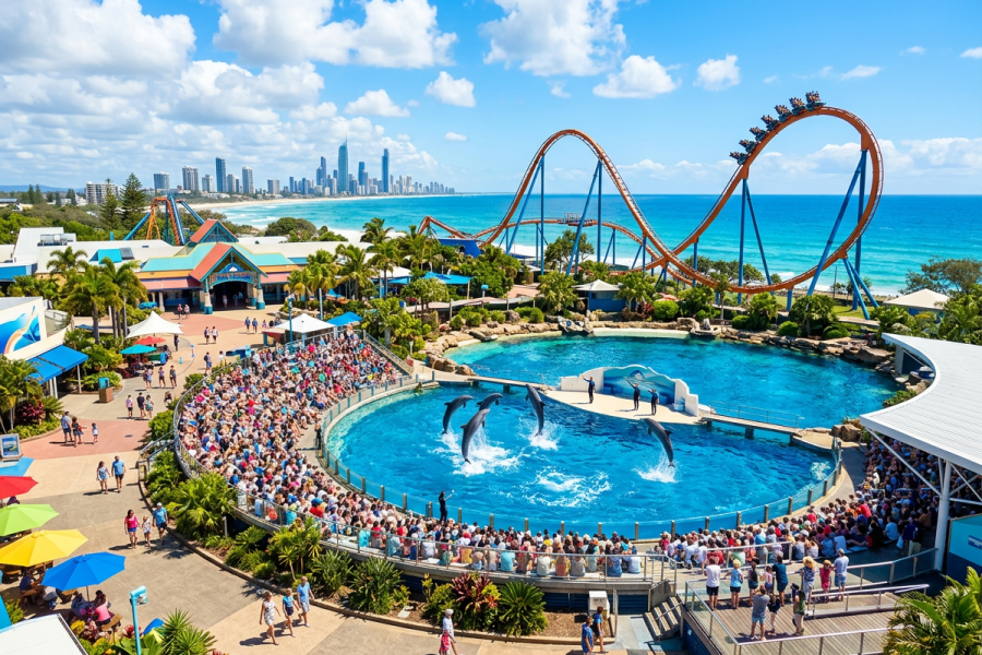 Sea World One Day Entry Pass with Return Transfer