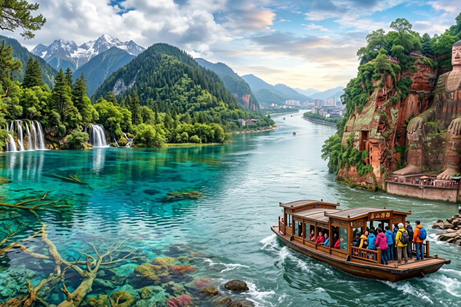 [Consortium] Jiuzhaigou + Leshan + Emeishan 8D6N