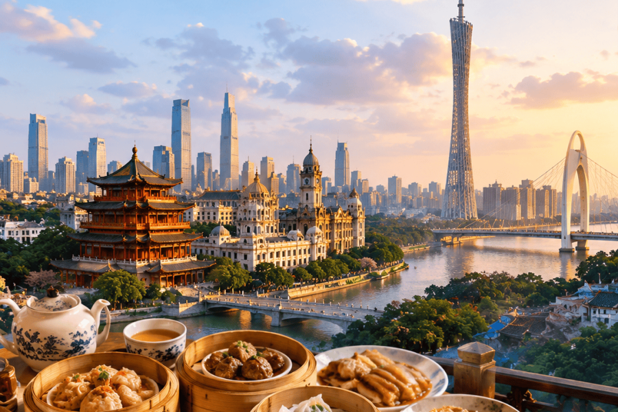 Guangzhou + Shenzhen 6D5N