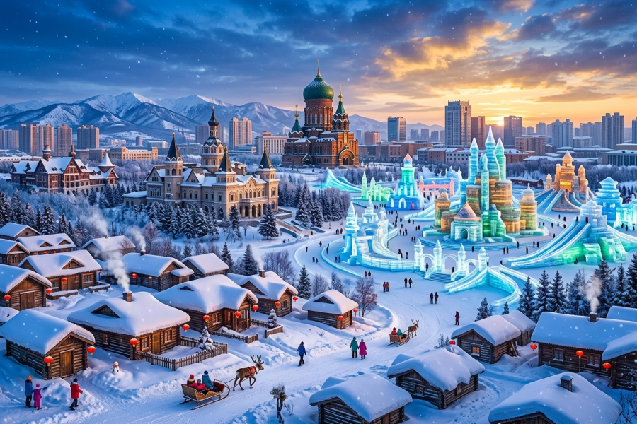 Harbin + Snow Village 9D7N