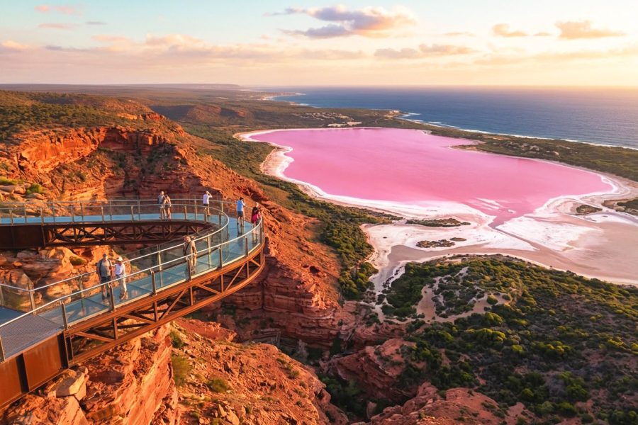 Australia Perth + Pink Lake 6D4N